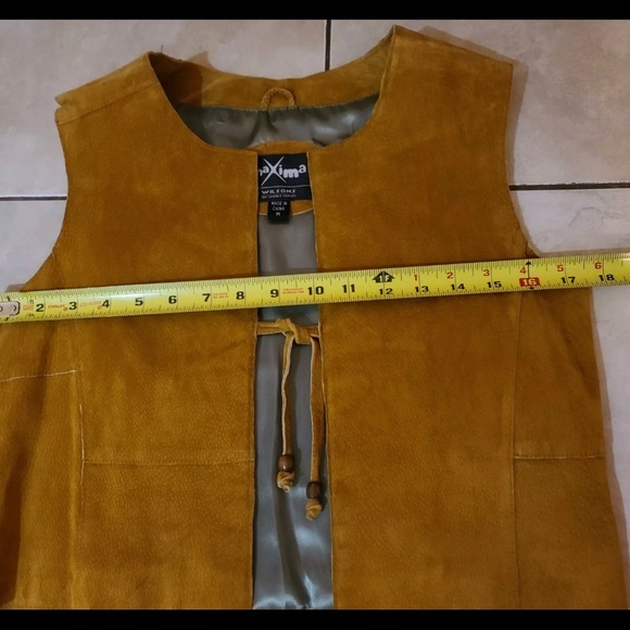 Vintage 70’s Style WILSONs Suede Skirt & Vest Set NWT EXCELLENT Condition US M - Picture 8 of 11